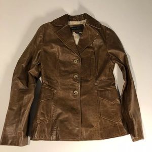 * SOLD * Banana Republic Leather Jacket